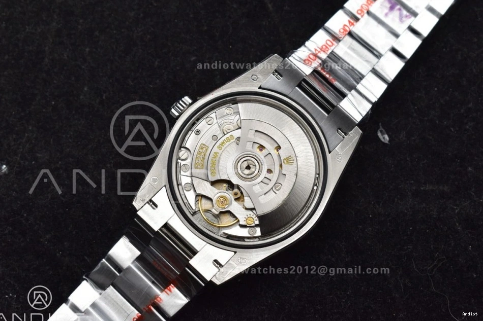 President Best vr3255 Steel (Gain Bracelet Blue SS Dial DayDate 904L Roman 36 on Weight) V5 QF Edition Light 0427